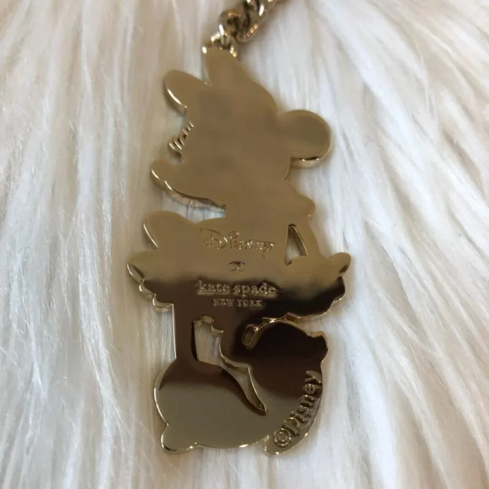 Disney x Kate Spade Minnie Mouse Keychain